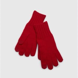 Gap CashSoft Red Gloves